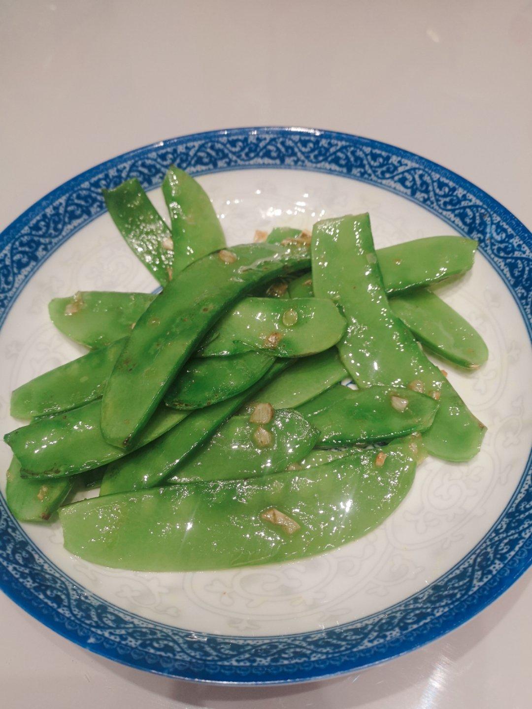 清炒山药荷兰豆