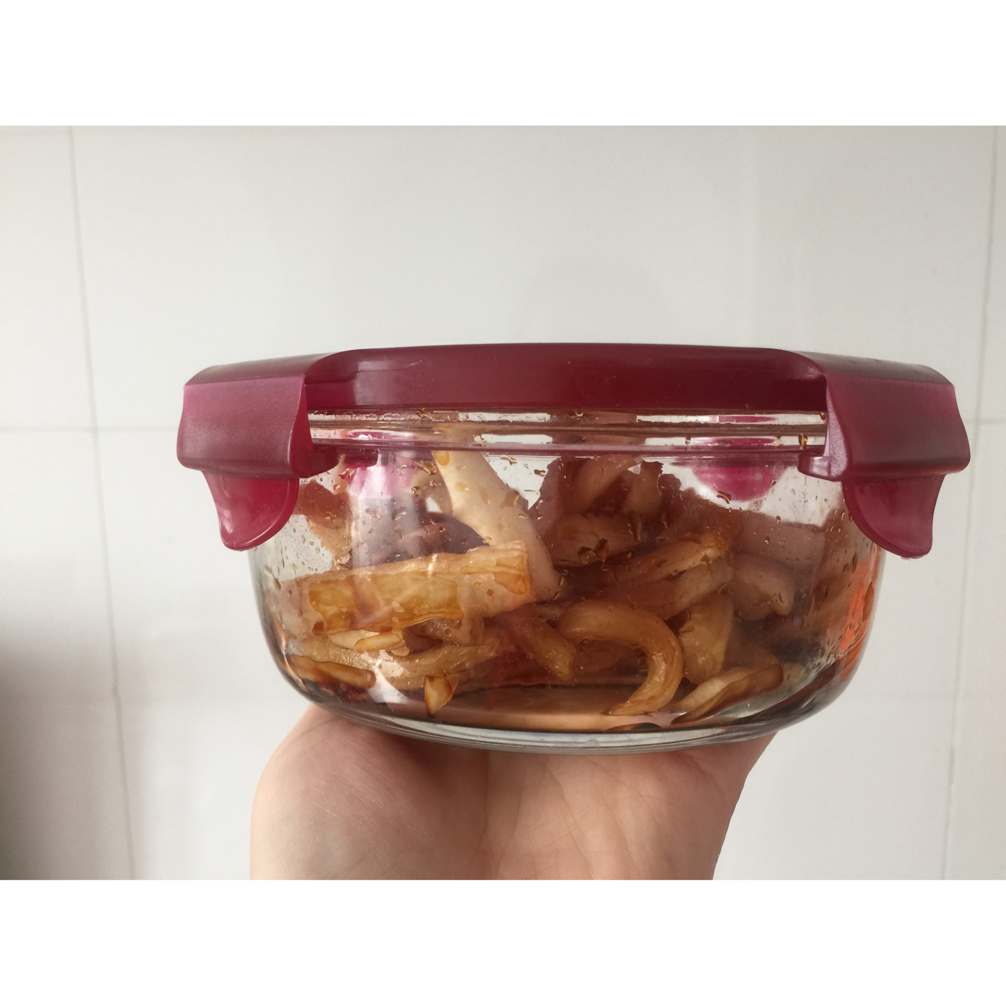 自制香辣萝卜干