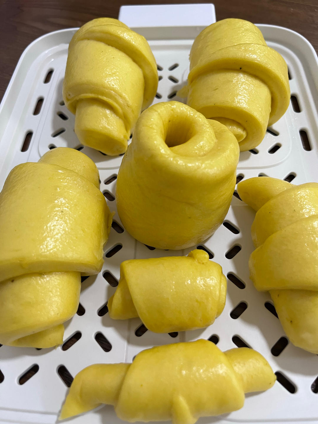 贝贝南瓜牛奶馒头