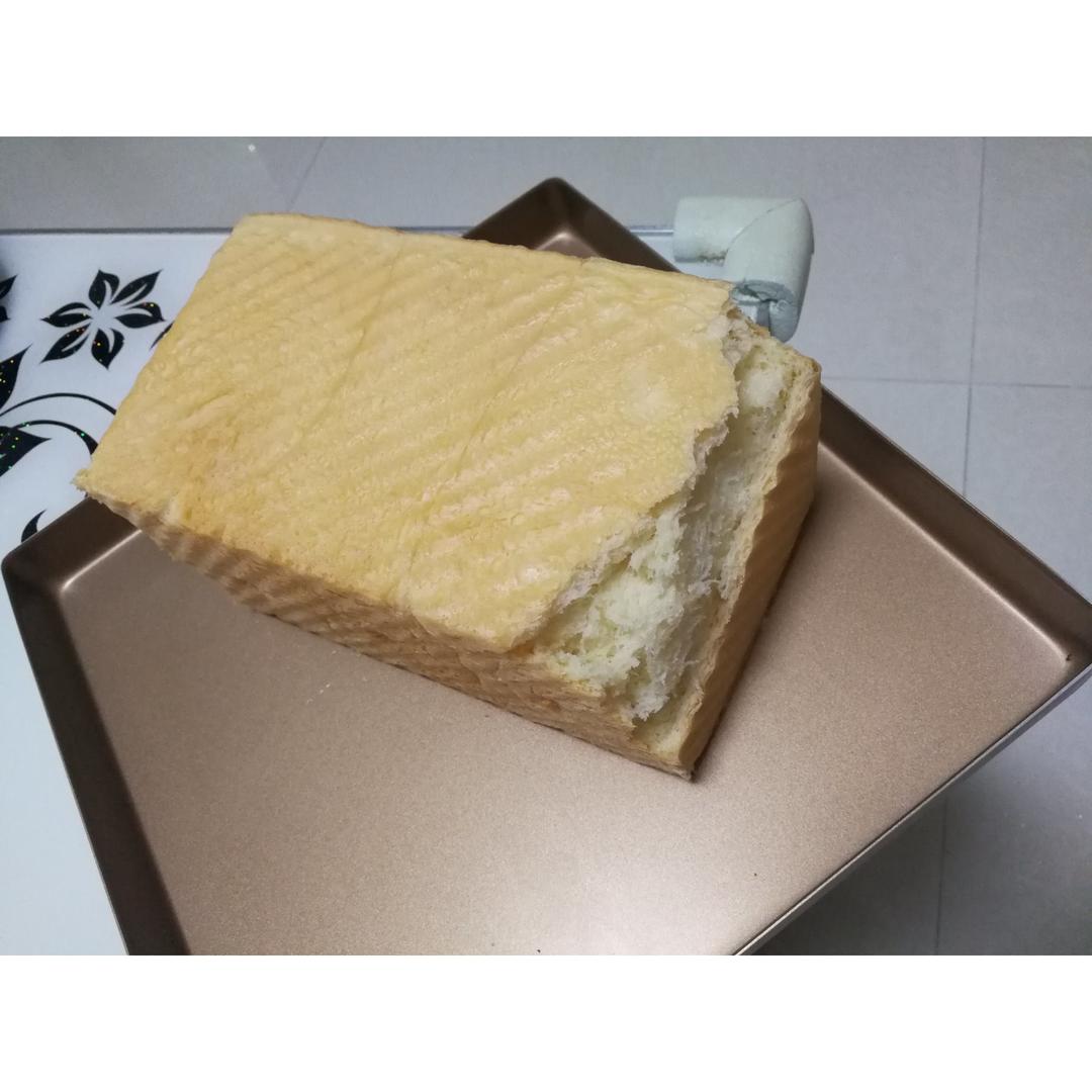 夺命软吐司(๑´ڡ`๑)超软拉丝极速方便的一次发酵吐司