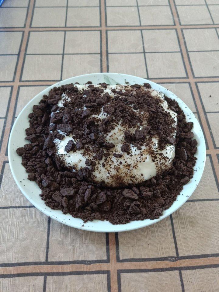 奥利奥鲜奶麻薯