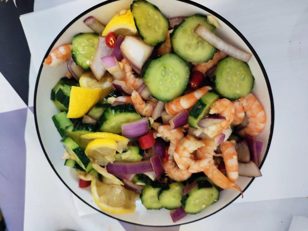 低脂不长胖，超好吃的柠檬酸辣虾，零失败！