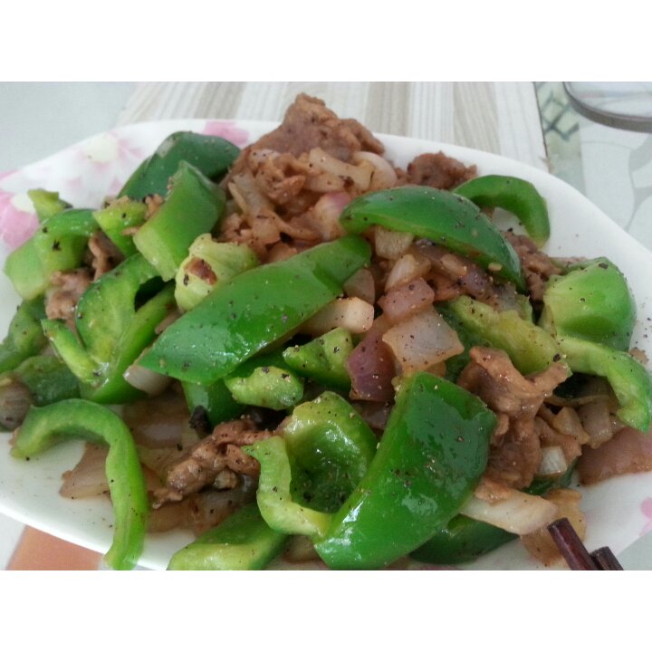 青椒牛肉