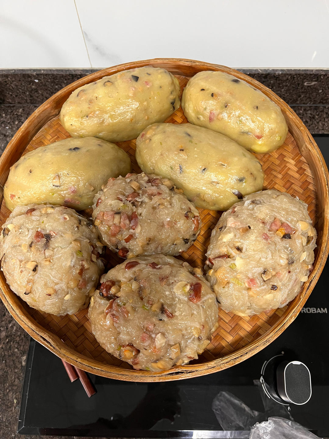 潮式土豆粿、菜头粿