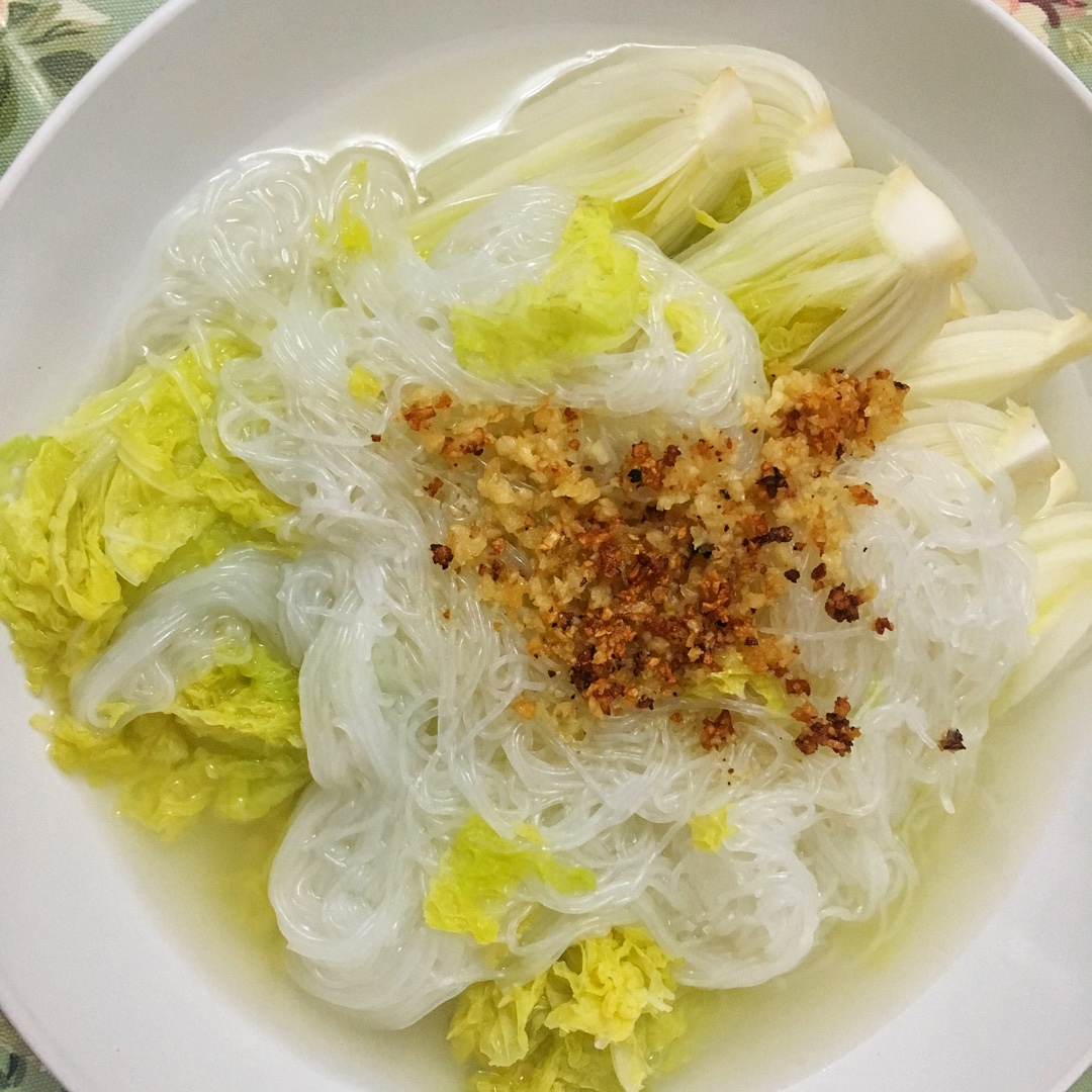 卡芙做的上汤粉丝娃娃菜