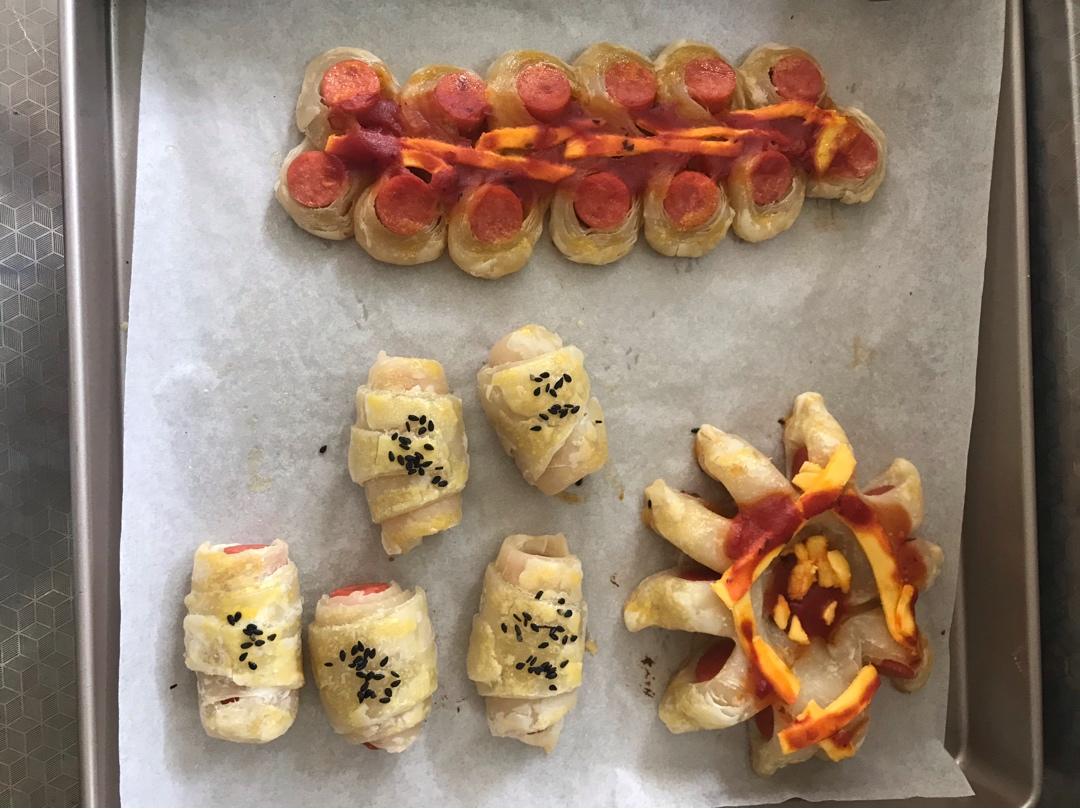 手抓饼面包