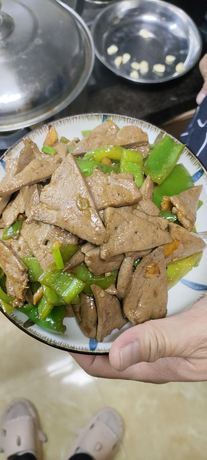 嫩炒猪肝