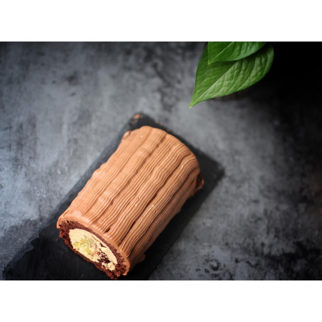 栗子巧克力木柴蛋糕（熊谷裕子）