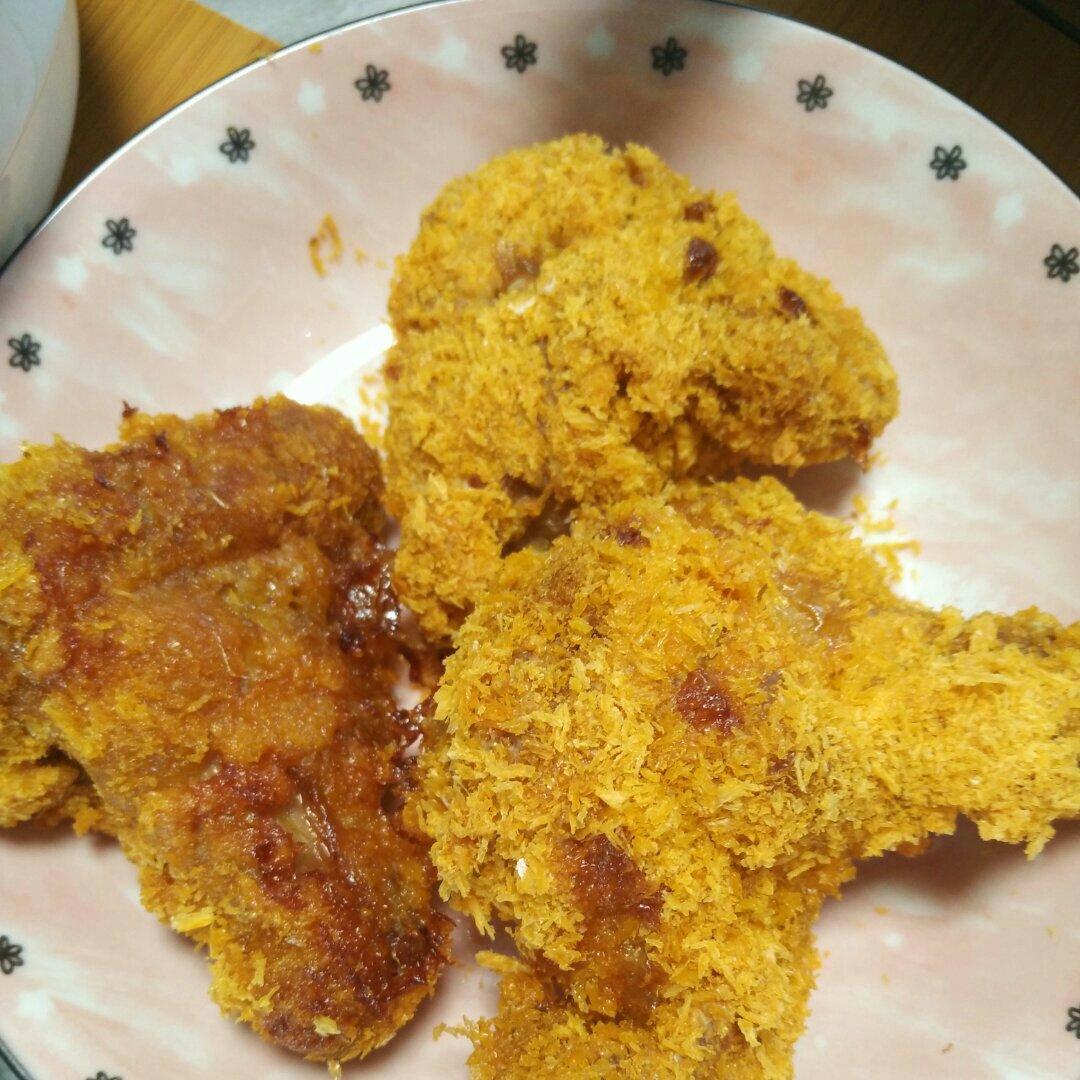 脆皮鸡腿(无油烤箱版)