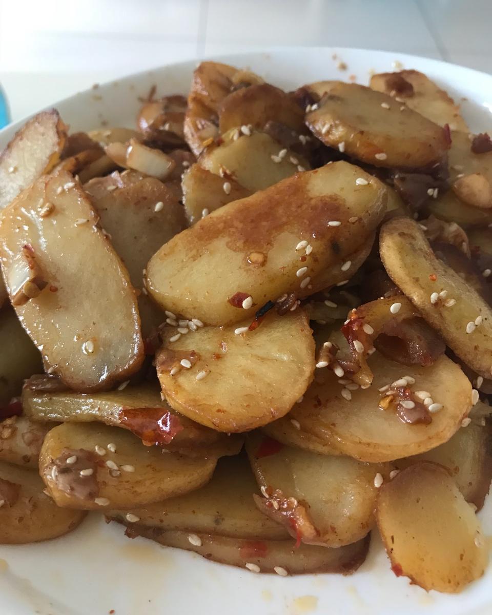 干锅土豆片