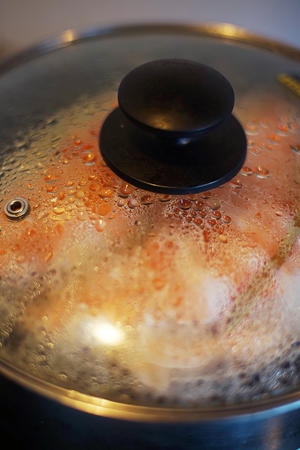 红花蟹正肥，花雕蒸，冻起来吃。的做法 步骤4