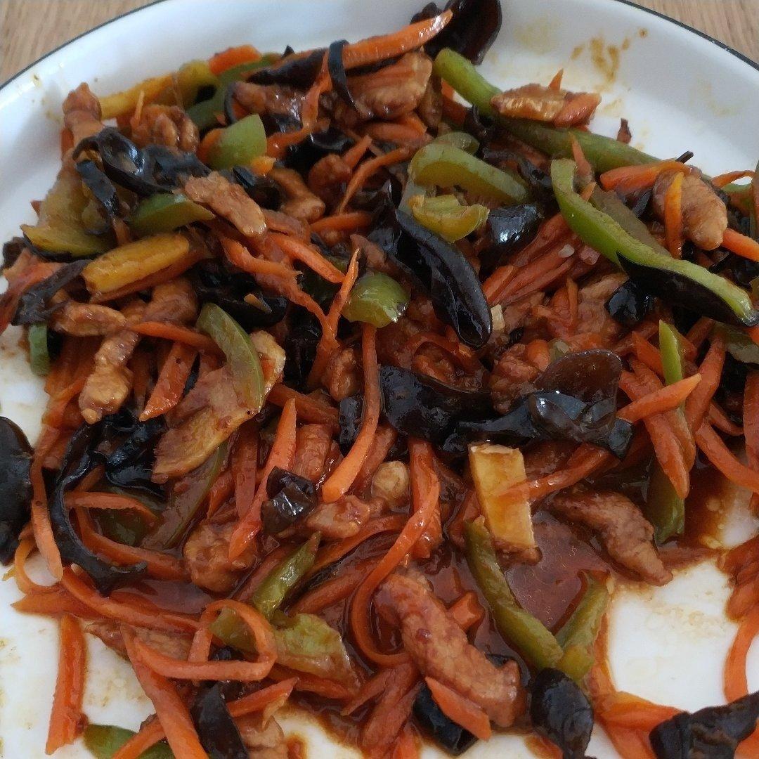🌟传统版糖醋汁鱼香肉丝，大人孩子的最爱，我也喜欢吃，不放豆瓣酱才是老味道，快来试试吧。