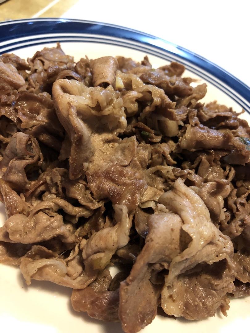 孜然羊肉片