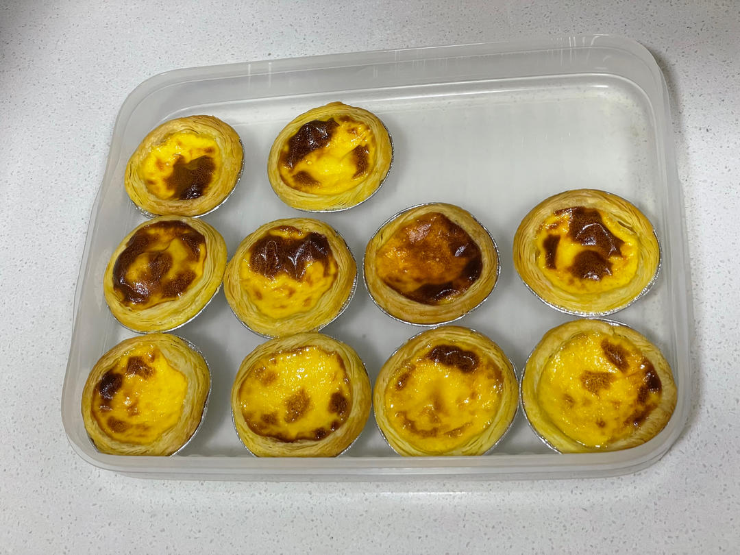 超嫩滑的葡式蛋挞(全蛋版)新手友好『秒杀KFC』