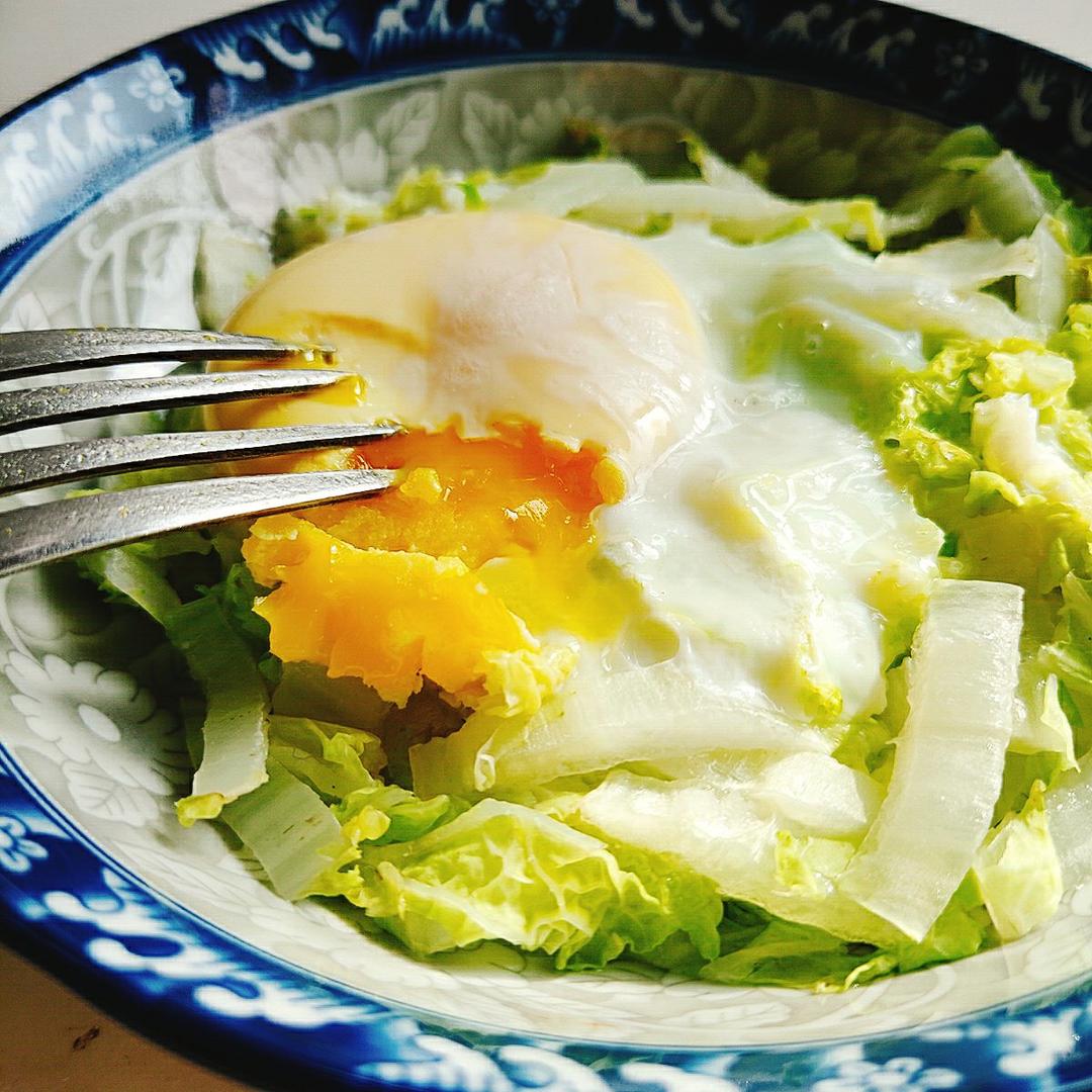快手早餐料理-卷心菜烘蛋
