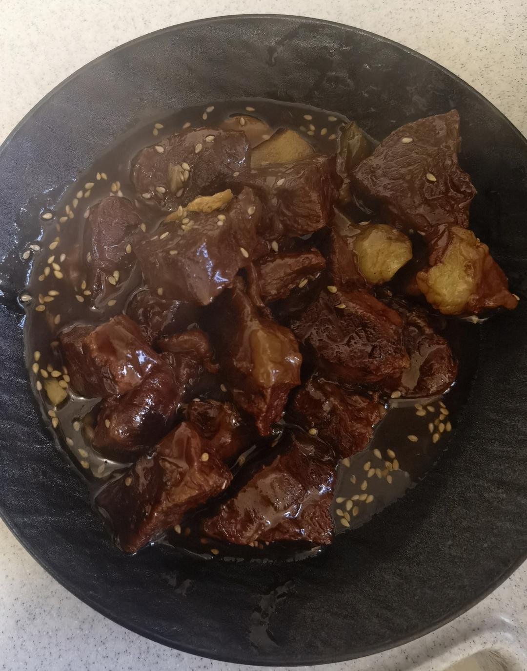 Balsamico烧汁牛肋条