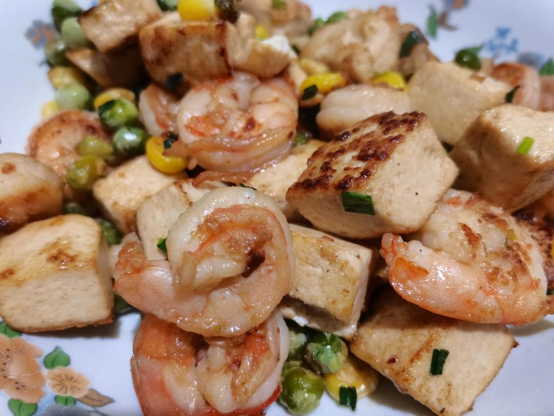 虾仁豆腐🍤