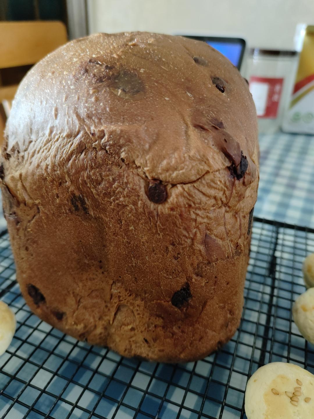 浓郁巧克力面包（面包机版）