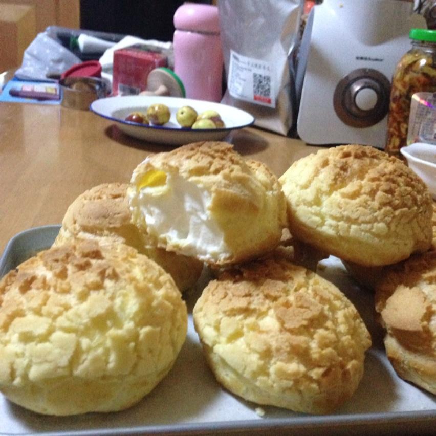 十分美味的酥皮泡芙