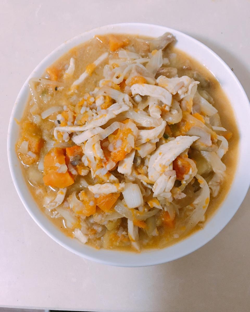 南瓜栗子鸡汤丨健康·三餐