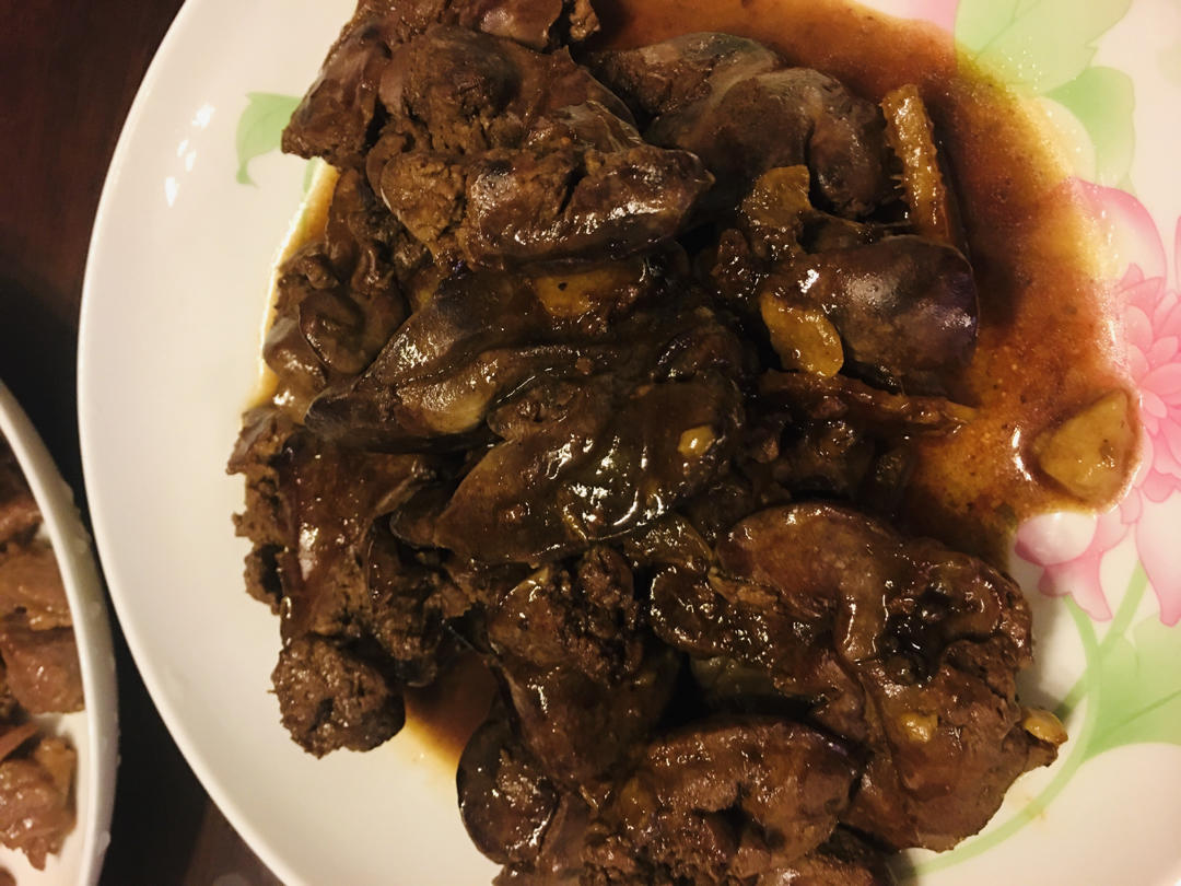 简单美味酱鸡肝