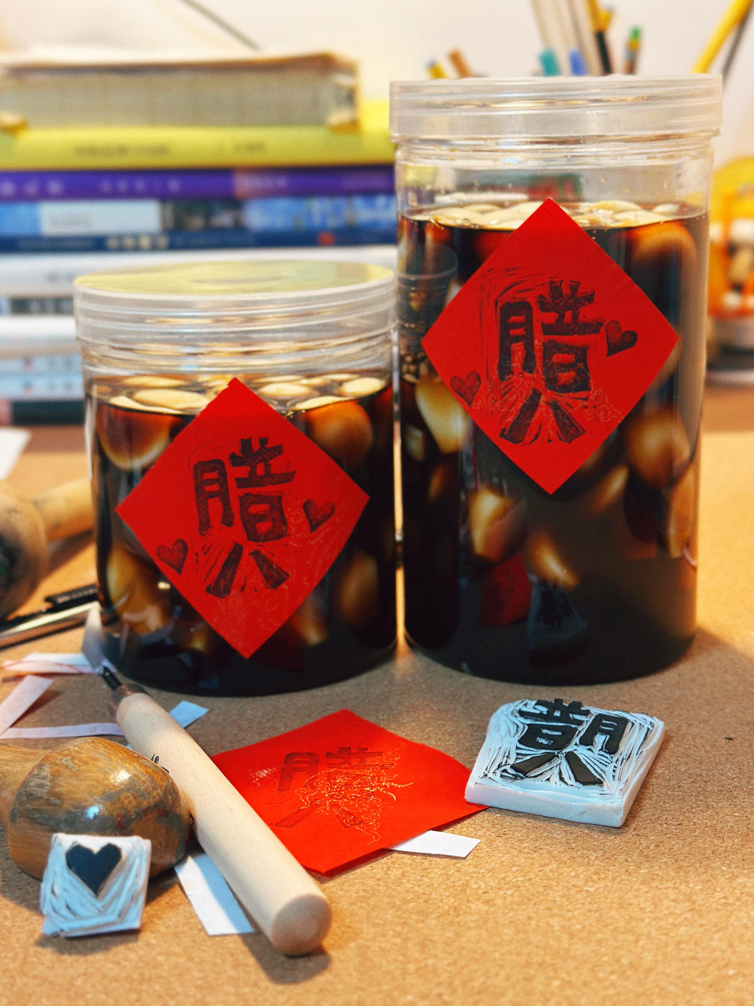 腊八蒜（千万别直接加醋了，冬夏都可）