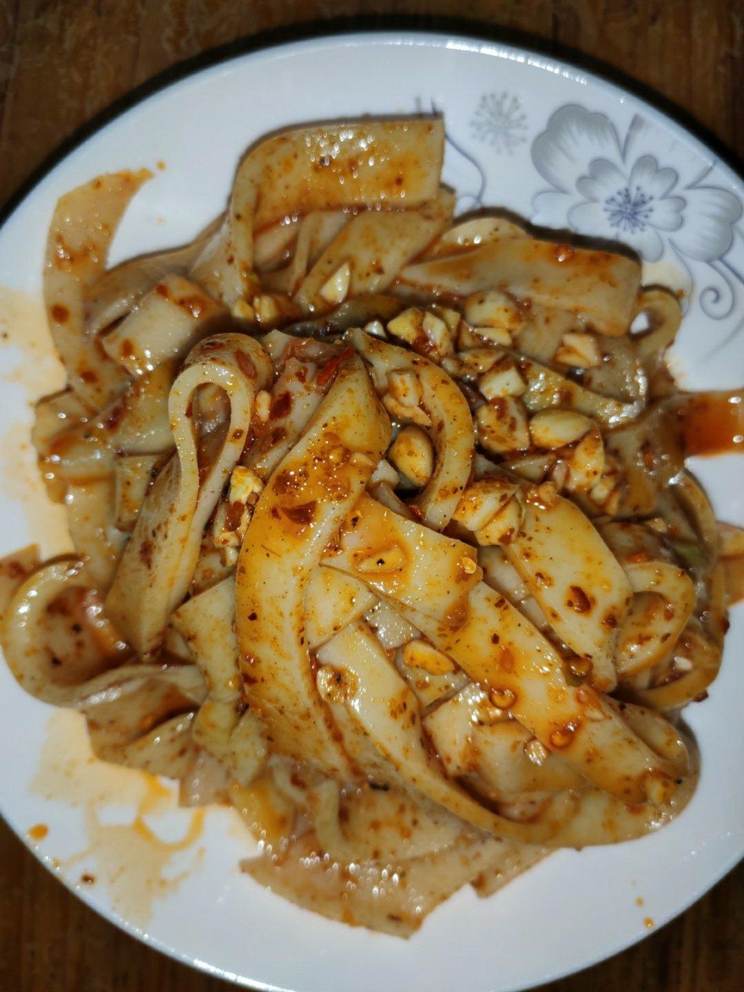 快手凉皮（附视频。不洗面筋。）