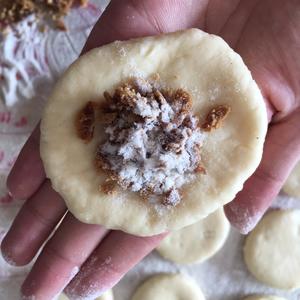 椰香山药（红糖）饼的做法 步骤11