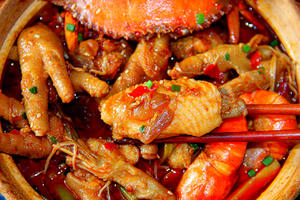 肉蟹煲￨最下饭的做法 步骤10