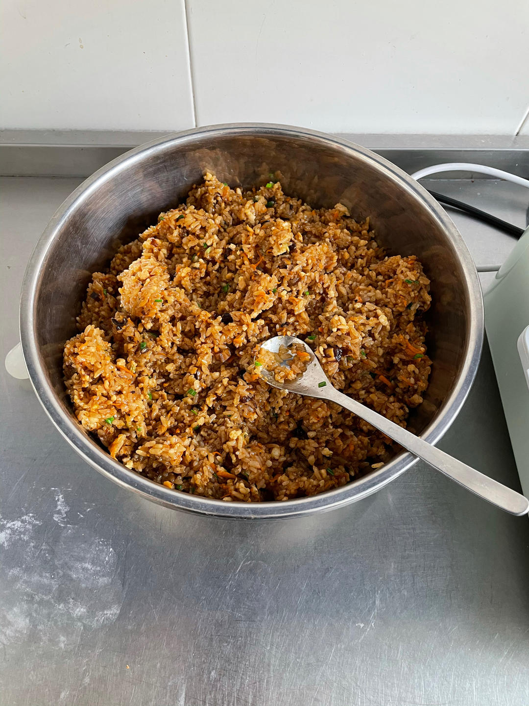 蔬菜杂粮饭团【蒸炖锅食谱11月】