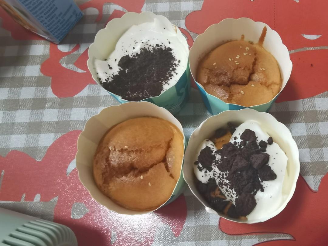 空气炸锅做纸杯蛋糕