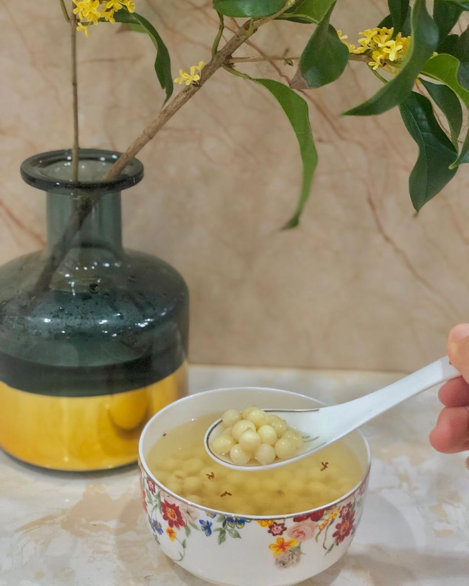 糖水鸡头米 30秒搞定