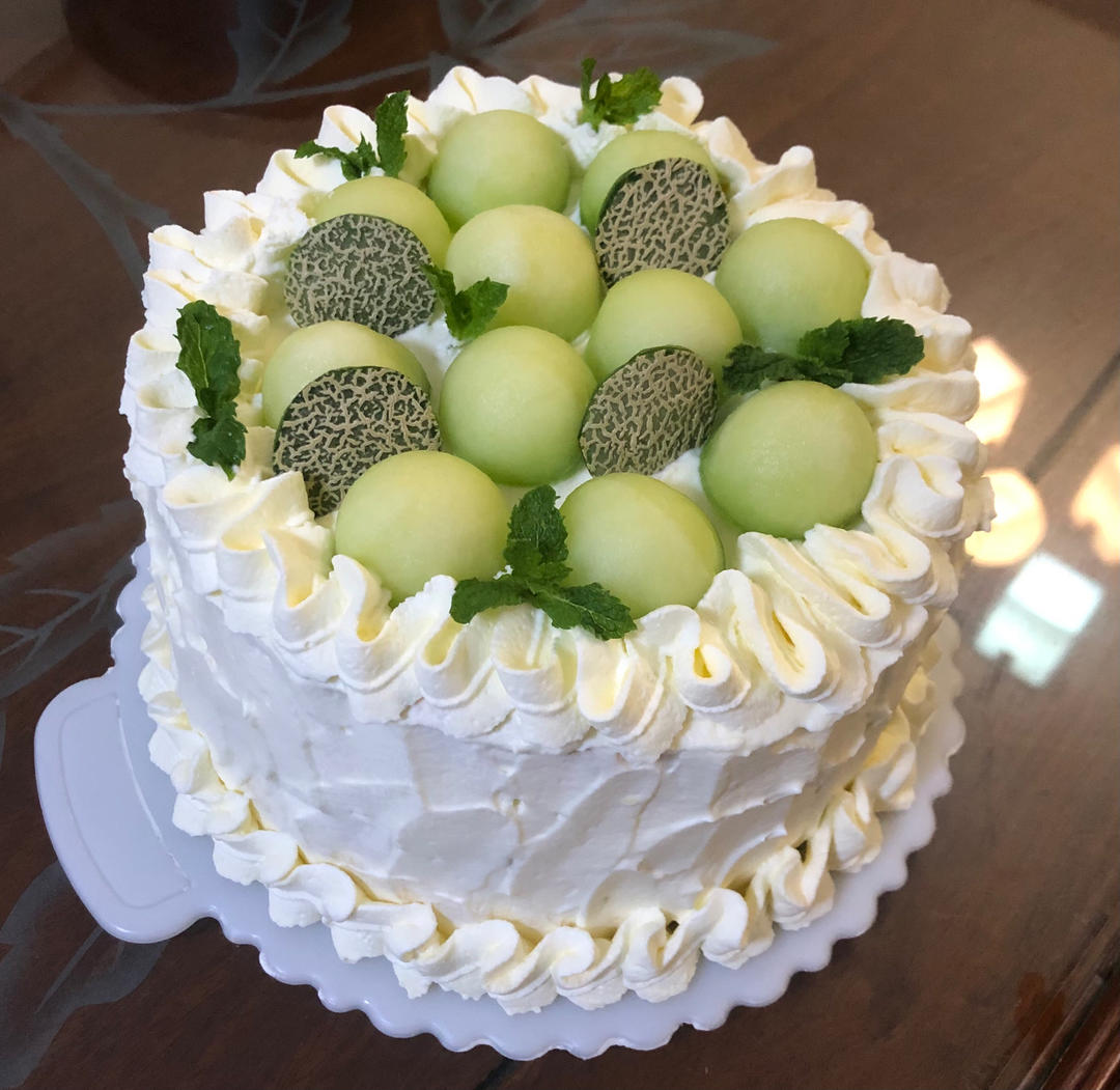 【福田淳子】哈密瓜鲜奶油蛋糕