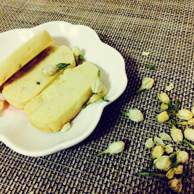 茉莉花茶柠檬饼干