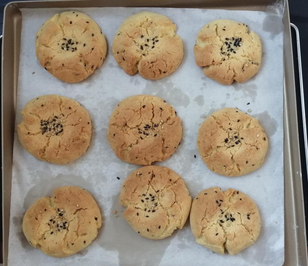 桃酥普通面粉～超简单零失败（老式）