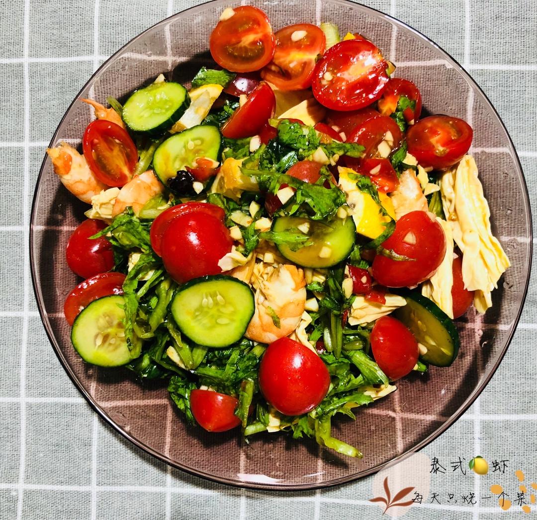 泰式柠檬虾----酸酸甜甜就是我！