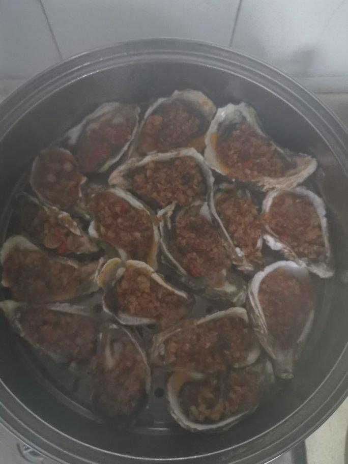 超简单～蒸蒜蓉生蚝