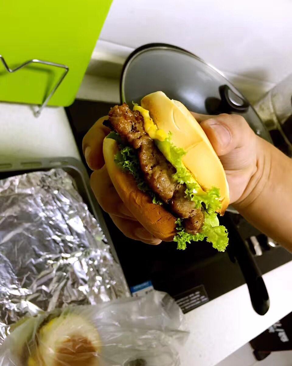 快手汉堡胚肉饼