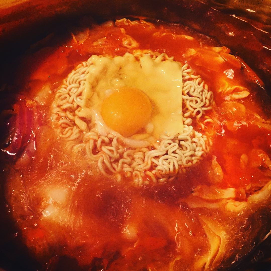 韩国部队锅拉面锅（超好吃）