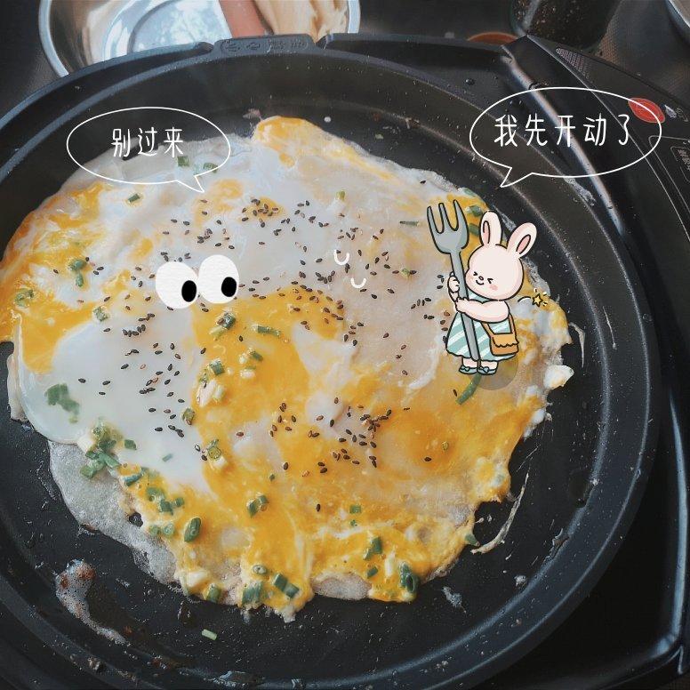 煎饼-自觉完美的煎饼（电饼铛美食）