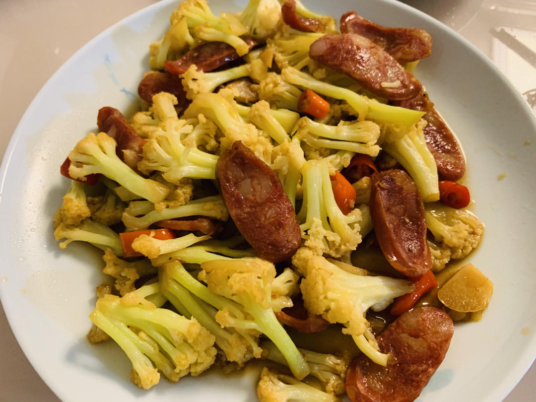 和饭店一个味道的干锅花菜