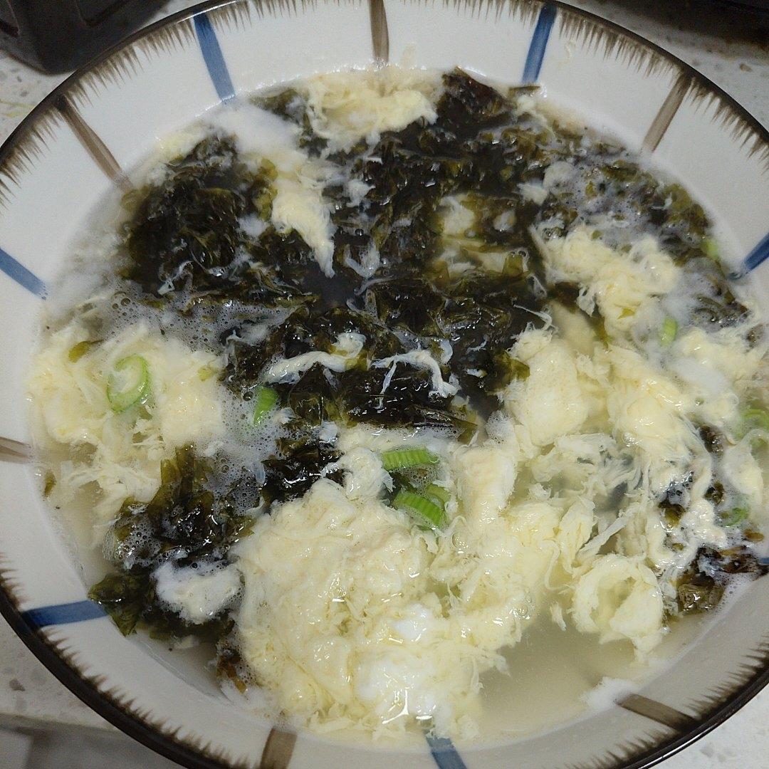 妙招紫菜蛋花汤