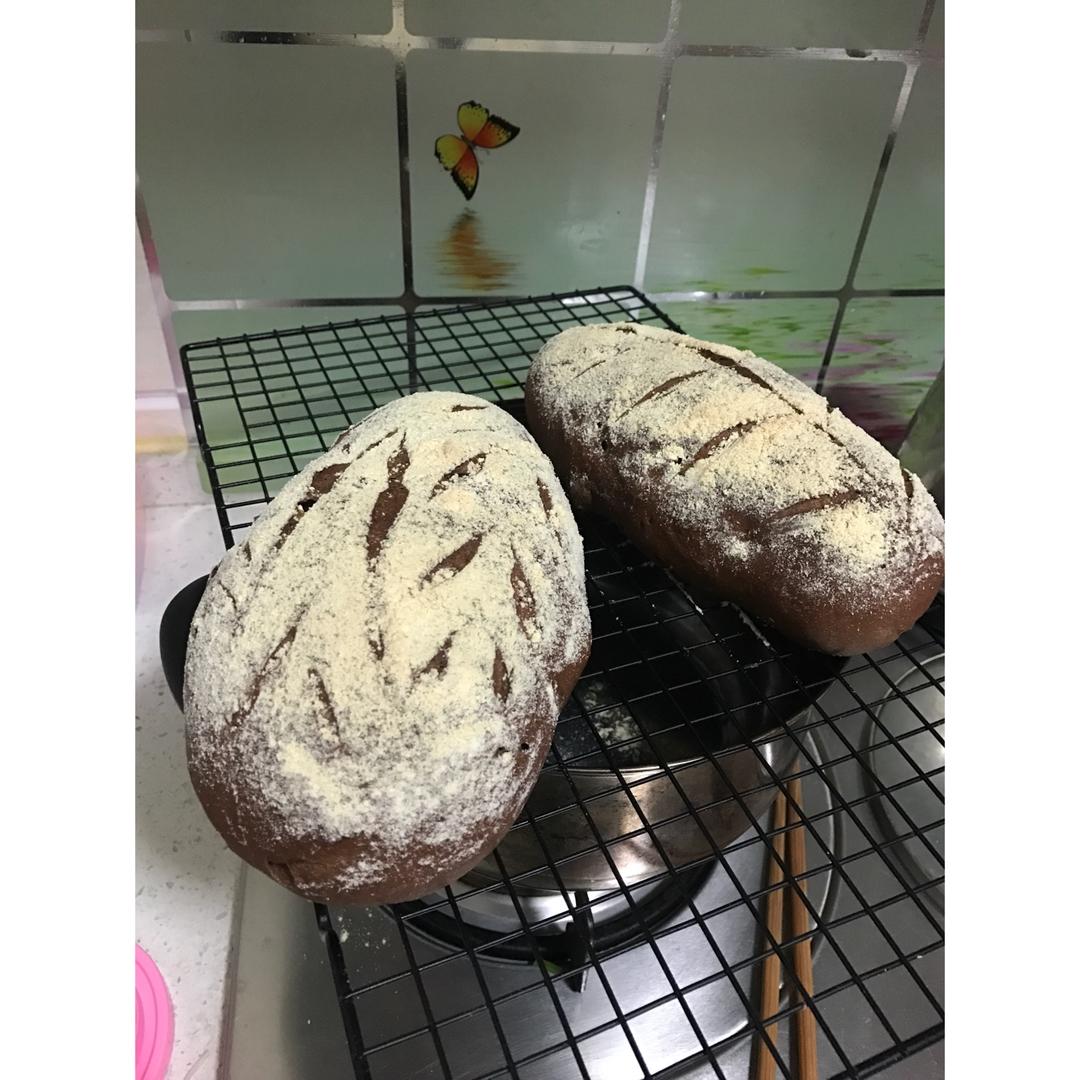 香蕉Nutella核桃蔓越莓软欧