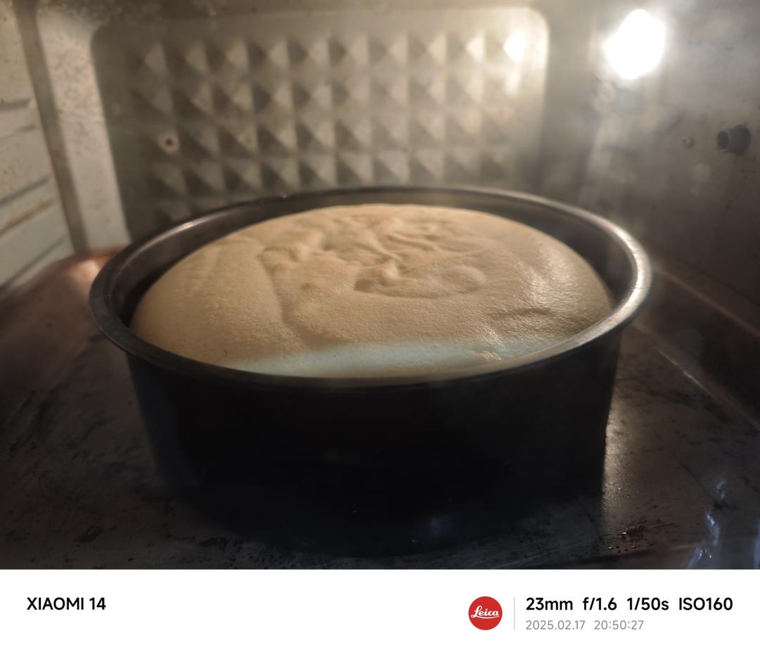 视频菜谱:原味戚风蛋糕8寸戚风蛋糕不裂