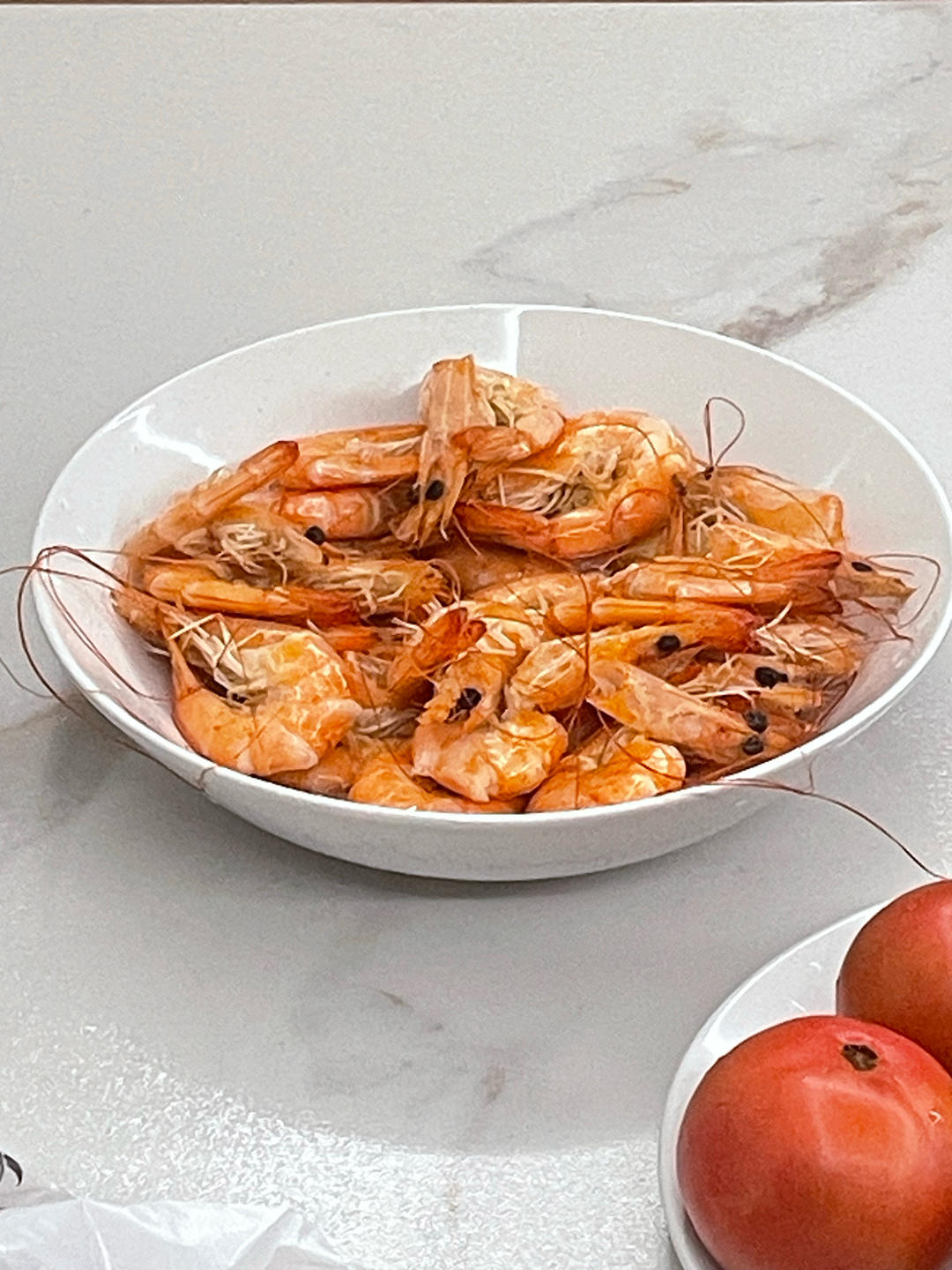 最简单的白灼虾（水煮）盐水基尾虾