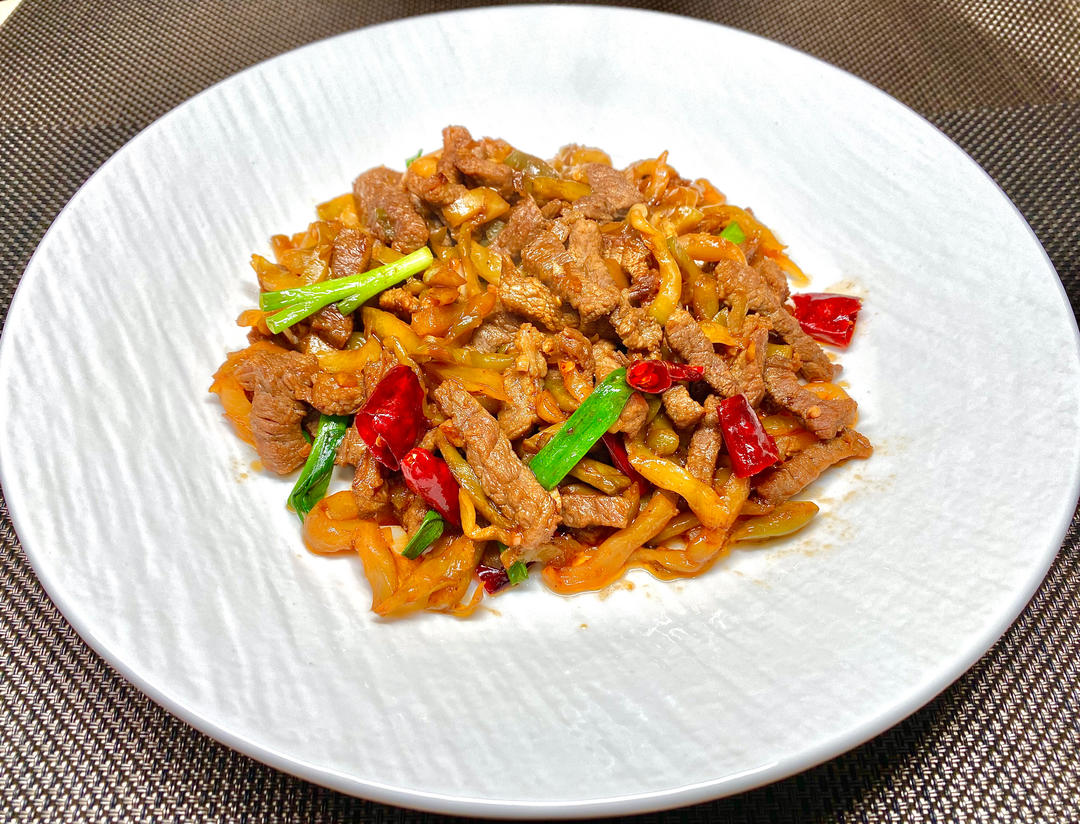 榨菜炒肉丝