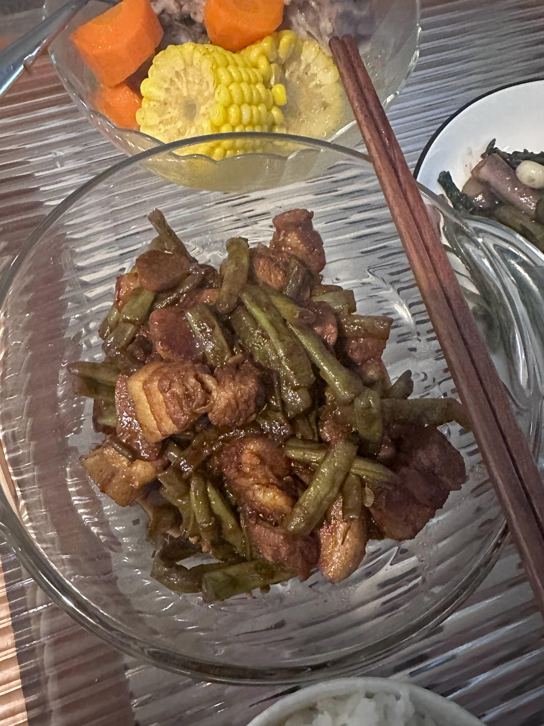 百吃不厌的东北豆角炖肉