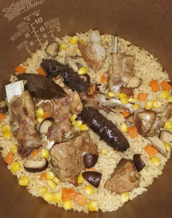 电饭锅版排骨焖饭