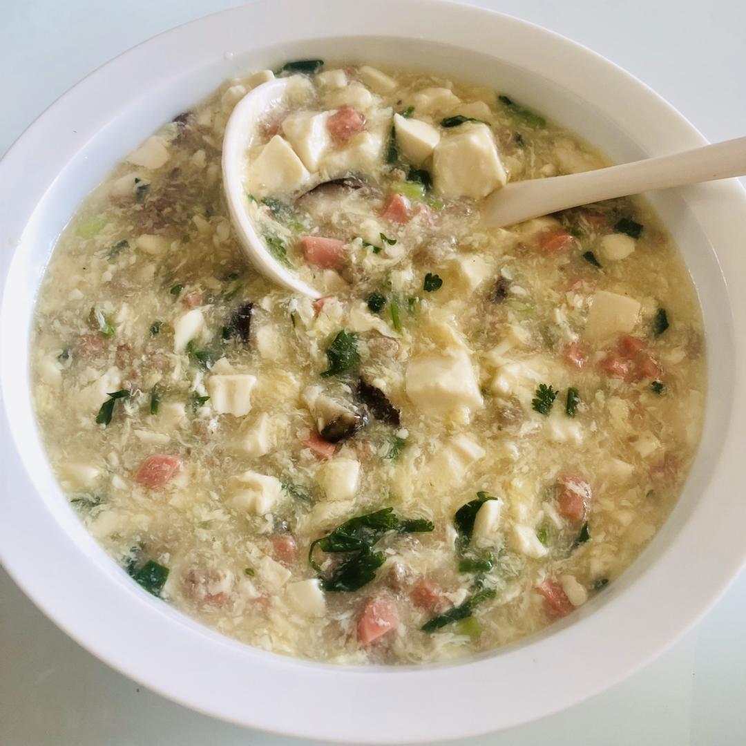 家常菜 豆腐羹 sisiwang做的豆腐羹 赞
