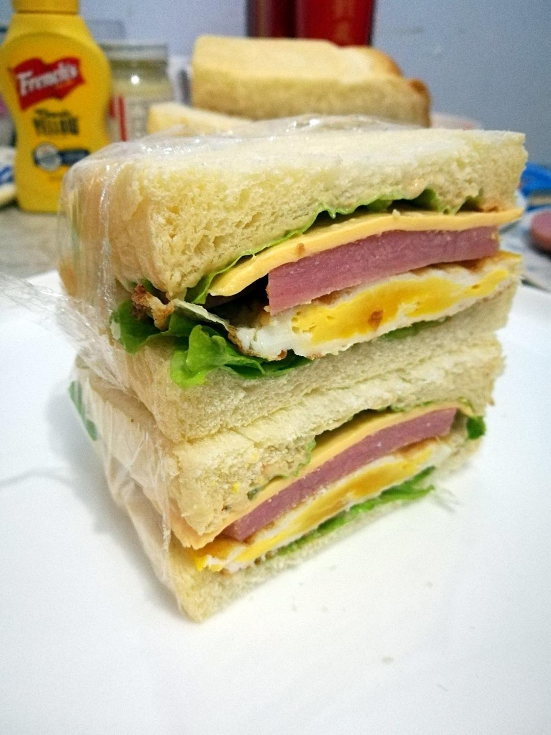 设计师的品质早餐——能量爆炸三明治